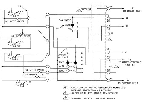 patent  method  apparatus  wiring room thermostat   stage hvac system