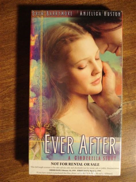 Ever After Vhs Screener Promo Video Tape Movie Film Drew Barrymore