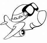 Avion Transport sketch template