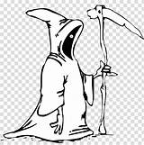 Coloring Death Grim Reaper Hiclipart sketch template