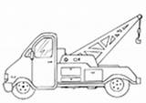 Coloring Breakdown Pages Car Lorry sketch template