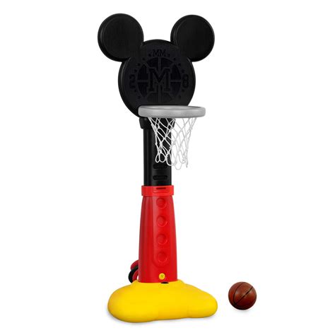 disney mickey mouse plastic basketball set  delta children includes