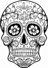 Dead Mask Coloring Pages Printable Getcolorings Print Color sketch template