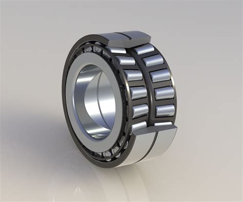 tapered roller bearing double row  cgtrader