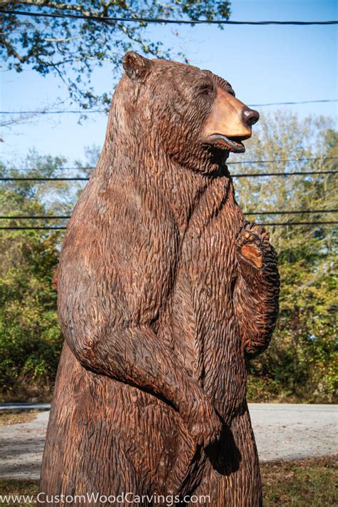 bear carving bear carving wood bear sculptures