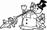 Coloring Pages Chip Dale Thomas Christmas Chips Getcolorings Colorings Snow Getdrawings sketch template