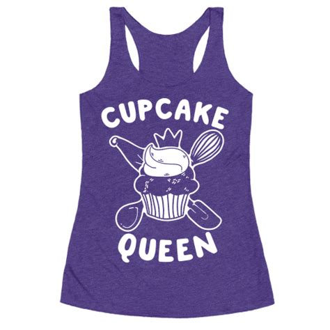 cupcake queen racerback tank tops human