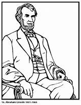 Lincoln Abraham Coloring Pages Clipart Kids Color Cliparts Kindergarten Licoln Library Getcolorings Popular Clipground Clip Favorites Add sketch template