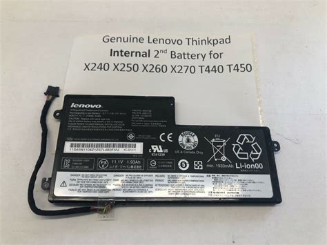 genuine lenovo internal  battery         uk ebay