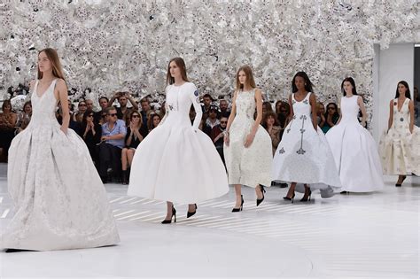 christian dior runway paris fashion week haute couture fall winter 2014 2015 daily front row