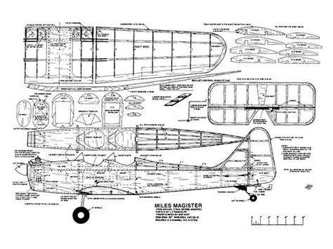miles magister plan thumbnail rc planes model planes model aircraft