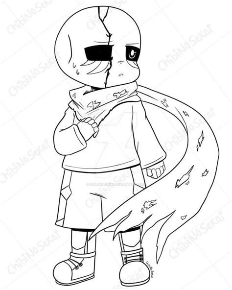 undertale coloring pages  printable san