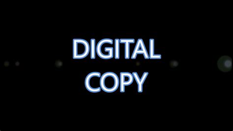 digital copy youtube