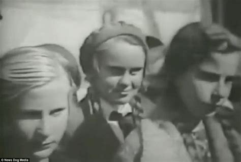 Nazi Summer Camp Video Shows Girls Chosen For Ayran Purity Daily Mail
