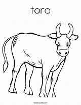 Coloring Bull Ferdinand Toro Pages Movie Animal Animals Farm Search Color Popular Twistynoodle Kids Built Favorites Login California Usa Add sketch template