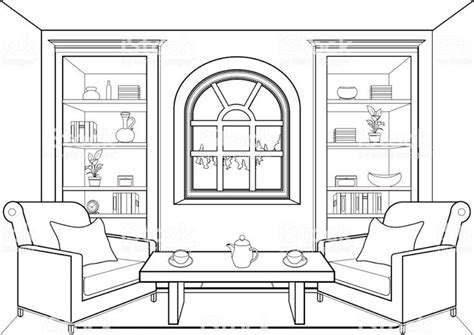 interiors  furniture design coloring pages  advanced colorers