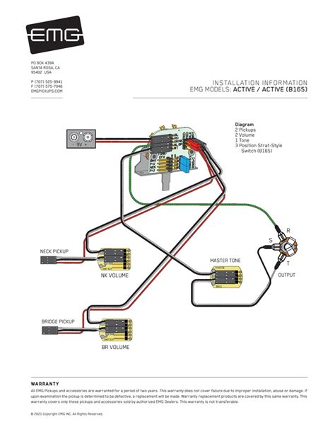 jackson emg pickups wiring diagrams