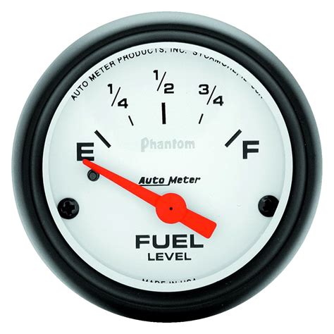 auto meter  phantom series   fuel level gauge