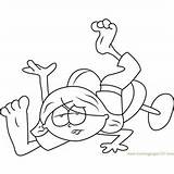 Lizzie Mcguire Coloring Pages Cartoon sketch template