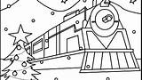 Express Polar Coloring Pages Train Printable Getcolorings Color Colori sketch template