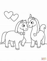 Coloring Horses Pages Two Drawing sketch template