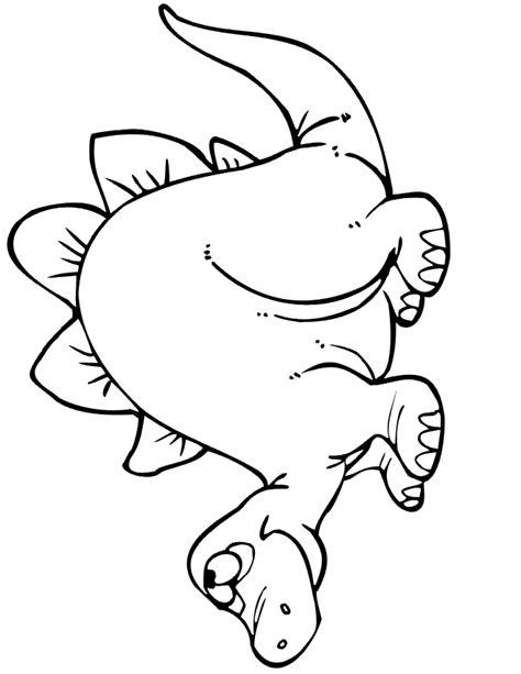 cartoon dinosaur coloring pages   printable coloring pages