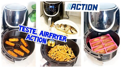 test airfryer action    airfrayreaction youtube