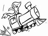 Choo Train Drawing Coloring Pages Clipart Colouring Cliparts Flying Library Collection Paintingvalley sketch template