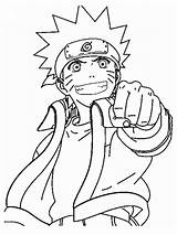 Naruto Coloring Pages Shippuden Kids Color Print sketch template