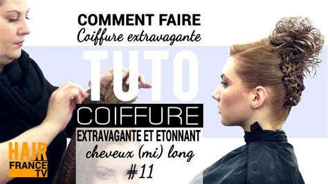 Comment Faire Une Coiffure Extravagante Hair France Tv Youtube
