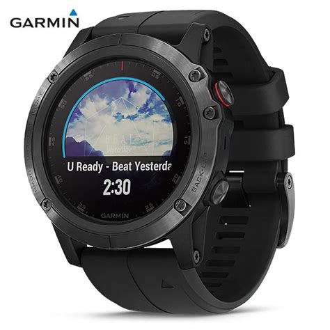 garmin fenix   sapphire mirror gps smartwatch sports bluetooth  heart rate monitor