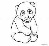 Panda Coloring Pages Printable Cute Choose Board Children Kids Color sketch template