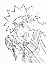 Naruto Coloring Sasuke Pages Color Printable Coloringonly Friends Smiling Kakashi Sheet Kids Minato Team Print sketch template