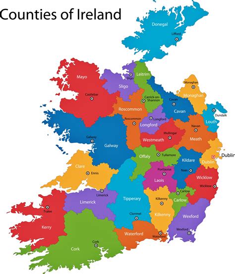 ireland provinces map