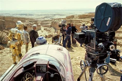 75 rare behind the scenes photos from the “star wars” set art sheep