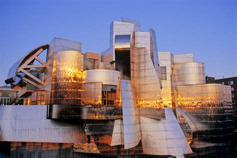 photo      iconic buildings designed  frank gehry dwell