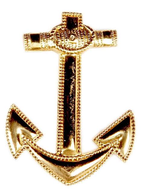 Anchor Pin For Shoulder Lapels Of Navy Jacket – All Artifacts – The
