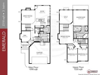 emerald  floorplan garage family project townhouse building  house house plans home