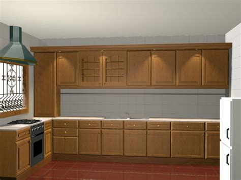 kitchen interior design  model draw heat