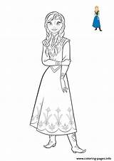 Anna Coloring Frozen Pages Book Printable Disney Para Colorear La Con Dibujos Tous Les Pintar Princesas Heros Visitar sketch template