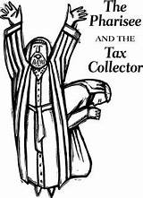 Pharisee Collector Tax Coloring Template sketch template