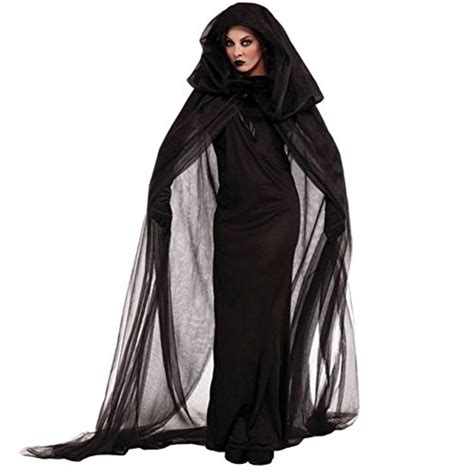 fashionclubs halloween wicked witch cloak cape cosplay costumes
