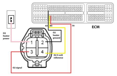 oxygen sensor wiring diagram toyota wiring diagram