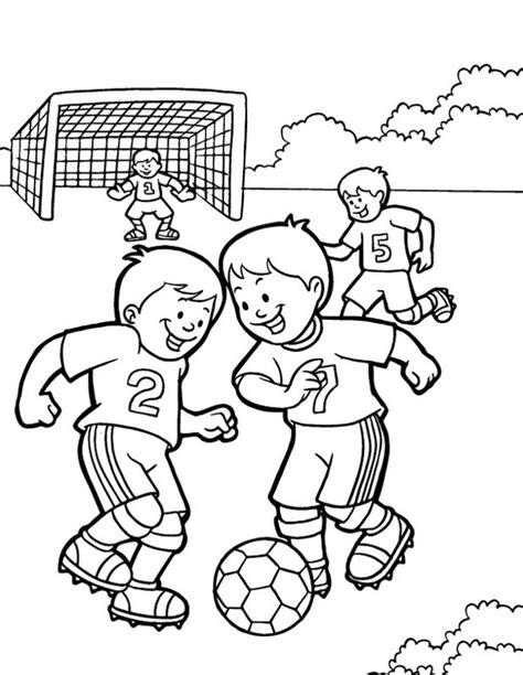 exercise coloring pages  preschoolers  getdrawings