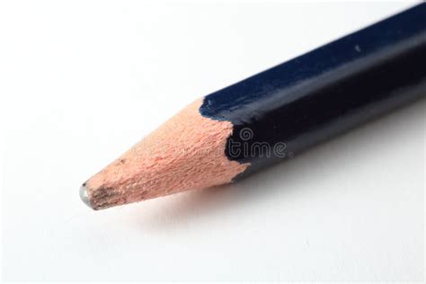 stumpfer bleistift stockfoto bild von blau schreiben