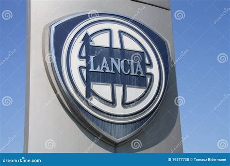 lancia editorial stock photo image  sign company