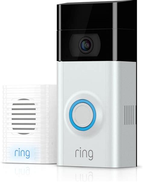 ring video deurbel  inclusief chime deurbelgong bol