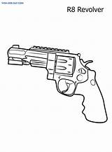 Armi Ak Revolver R8 sketch template