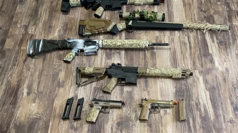 my airsoft gun collection 2021 youtube