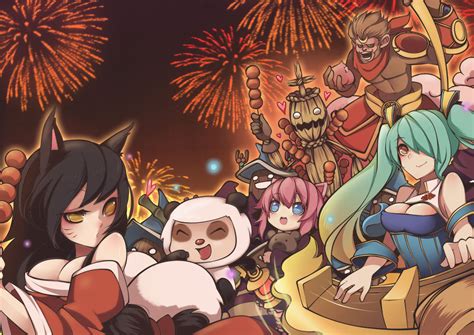 Ahri Sona Buvelle Annie Hastur Teemo Wukong And 2